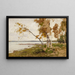 Landscape Study Painting - Victor Westerholm — framed artwork on a wall