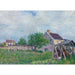 Reproductie van het schilderij Oude Boerderij in Sablons - Alfred Sisley