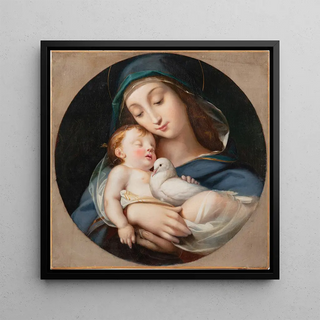 Vierge et Enfant avec une colombe - Raymond Balze