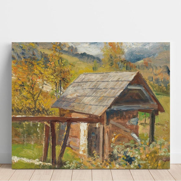 Vieux moulin à Gastein - Marie Egner | Reproduction Tableau Décoration murale affiche copie