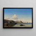 Randkløven à Gudhjem sur la côte est de Bornholm - Viggo Fauerholdt — ingelijst kunstwerk aan de muur