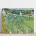 Reproductie van het schilderij wijngaarden van Auvers - Vincent van Gogh