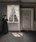 Binnenkant van Strandgade 30 - Vilhelm Hammershøi — weergave van het kunstwerk