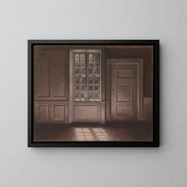 van het Strandgade 30 - Vilhelm Hammershøi — ingelijst kunstwerk aan de muur