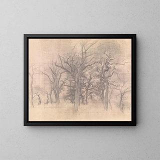 Vilhelm Hammershi - Oak Trees.webp