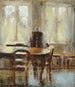 Eetkamer - Vilhelm Hammershøi — weergave van het kunstwerk