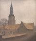 Kerk van Sint-Pieter in Kopenhagen - Vilhelm Hammershøi — weergave van het kunstwerk