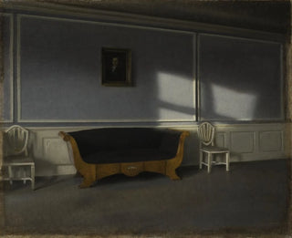 Vilhelm Hammershi - Sunshine in the Drawingroom III.webp