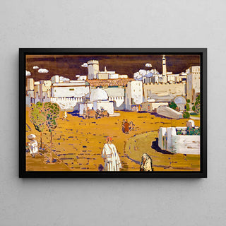 Arab City - Wassily Kandinsky