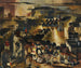 Overstroming - Vilmos Aba-Novák — weergave van het kunstwerk