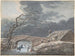 Landschap met winterse taferelen met schaatsers op een bevroren kanaal - Vincent Jansz van der Vinne — weergave van het kunstwerk