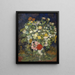 Bloemenboeket in een vaas - Vincent van Gogh — ingelijst kunstwerk aan de muur