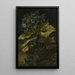 rouwschilderij - Vincent van Gogh — ingelijst kunstwerk aan de muur