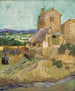 La maison de La Crau The Old Mill - Vincent van Gogh — weergave van het kunstwerk