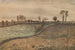 Landschap met wilgen - Vincent van Gogh — weergave van het kunstwerk