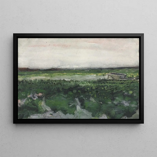Vincent van Gogh - Landscape with Wheelbarrow.webp