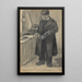 Man die een stok draagt - Vincent van Gogh — ingelijst kunstwerk aan de muur