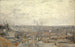 Uitzicht op Montmartre - Vincent van Gogh — weergave van het kunstwerk