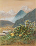 Lofer with the Loferer Steinberge - Vincenz Havlicek — artwork view