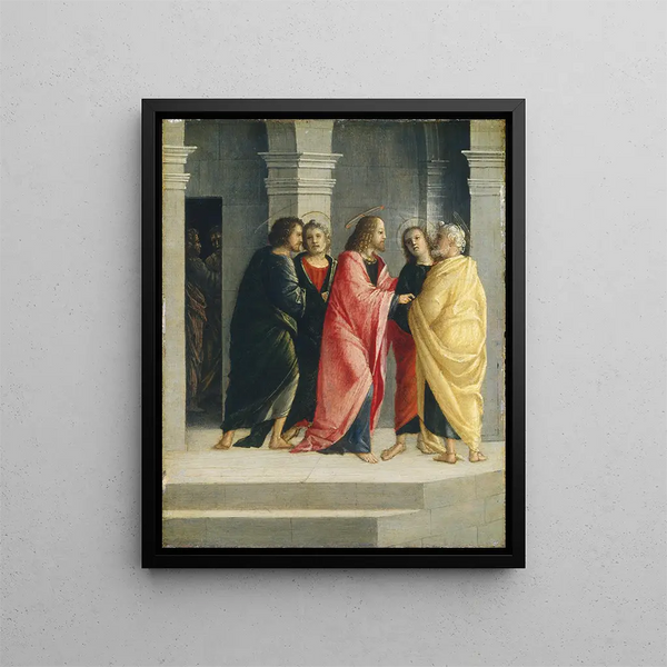 Vincenzo Civerchio - Christ Instructing Peter and John to Prepare for the Passover.webp