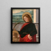 Sint Sebastiaan - Vincenzo Tamagni — ingelijst kunstwerk aan de muur