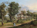 Landschap met park en wandelaars - Vinzenz Kreuzer — weergave van het kunstwerk