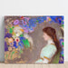 Reproductie van het schilderij Violette Heymann - Odilon Redon