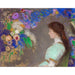 Reproductie van het schilderij Violette Heymann - Odilon Redon
