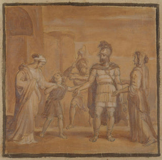 Virgilia et Volumnia plaident auprès de Coriolan - Robert Smirke
