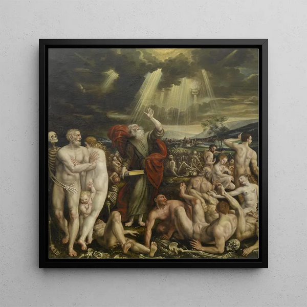 Vision du prophète Ézéchiel - Quentin Massys