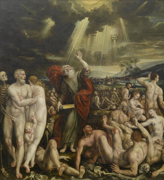 Vision du prophète Ézéchiel - Quentin Massys