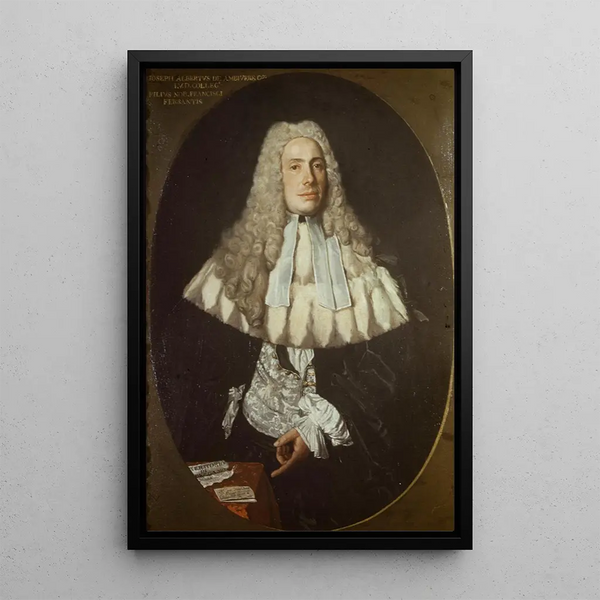 Vittore Ghislandi - Portrait of Giuseppe Alberto de Ambiveri Vicar of the Mines of Bergamo.webp