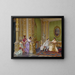 Het onzichtbare publiek - Vittorio Reggianini — ingelijst kunstwerk aan de muur