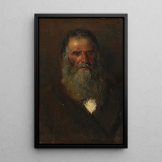 Vladimir Egorovich Makovsky - Study of the Head of an Old Man.webp