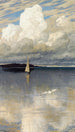 Kalme wateren - Vladimir Nikolaevich Fedorovich — weergave van het kunstwerk