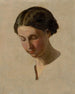a study of a girl's head - Vojtech Klimkovič — artwork view