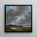 View of Alkmaar - Jacob van Ruisdael — framed artwork on a wall