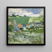 Vue d'Auvers - Vincent van Gogh — ingelijst kunstwerk aan de muur