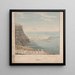 Uitzicht op een deel van de haven van Orotava Tenerife vanaf La Caldeva nabij Sancho - Alfred Diston — ingelijst kunstwerk aan de muur