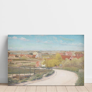 Vue d'une route près de Næstved, Zélande - Laurits Andersen Ring | Reproduction Tableau Décoration murale affiche copie