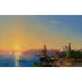 Reproductie van het schilderij van Constantinopel en de Bosporus - Ivan Konstantinovich Aivazovsky