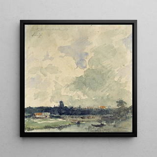 Vue de Neuss - Andreas Achenbach