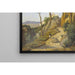 Reproductie van het schilderij Vue de Volterra - Jean-Baptiste Camille Corot