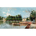 Reproduction of the painting View of the dock in the Retiro Gardens, Madrid - Joaquín Sorolla