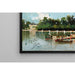 Reproduction of the painting View of the dock in the Retiro Gardens, Madrid - Joaquín Sorolla