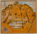 Uitzicht op het park in Dombourg - Jacoba van Heemskerck — weergave van het kunstwerk