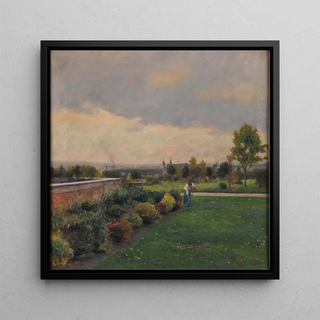 Vue prise du Parc Pommery en 1894 - Émile Barau