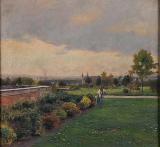 Vue prise du Parc Pommery en 1894 - Émile Barau