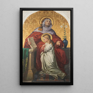 W GERAEDTS - Saint Anne with Mary in prayer.webp