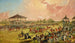 Een racebijeenkomst in Jacksonville Alabama - W. S. Hedges — weergave van het kunstwerk
